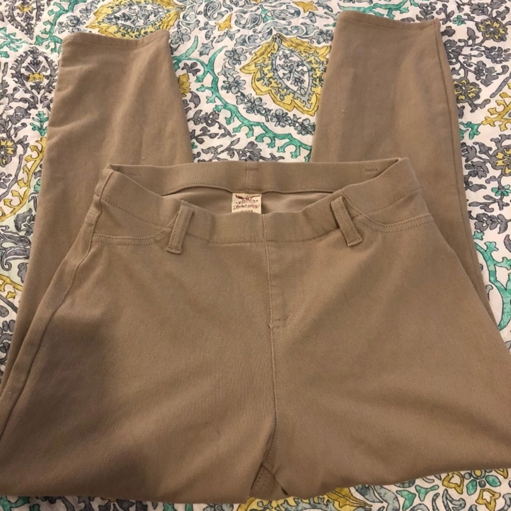 Khaki Jeggings